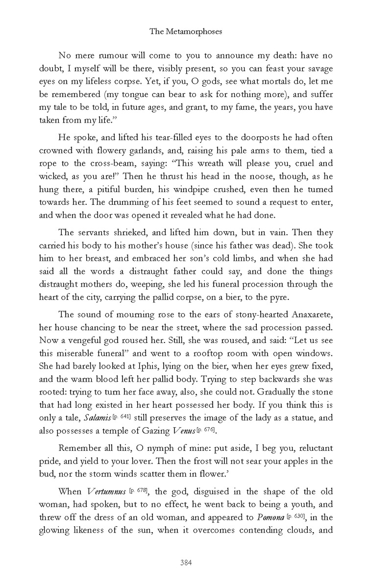 Ovid: The Metamorphoses - Page 384